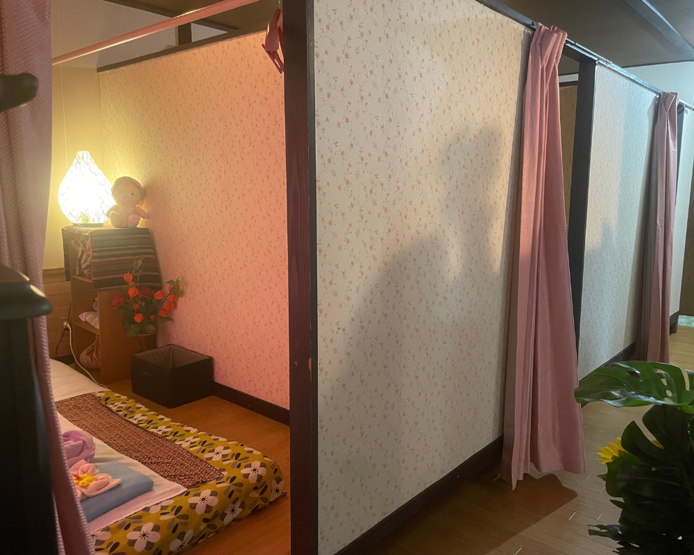 茨城県鹿嶋市下津のタイ古式マッサージ・プーケットの店内